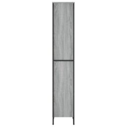 Berkfield Home Bookcase Grey Sonoma 50x31x169 cm Engineered Wood - Size: 50 x 31 x 169 cm - thumbnail 5