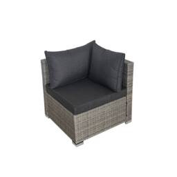 Home Detail Cancun Modular 8 Seater Rattan Garden Lounge Set in Mid Grey - thumbnail 7
