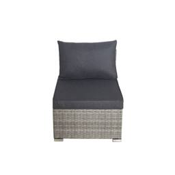 Home Detail Cancun Modular 8 Seater Rattan Garden Lounge Set in Mid Grey - thumbnail 8