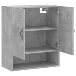 Berkfield Home Wall Cabinet Concrete Grey 60x31x70 cm Engineered Wood - Size: 60 x 31 x 70 cm - thumbnail 6