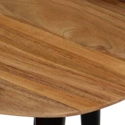 Berkfield Home Beautiful Coffee Table Set 3 Pieces Solid Acacia Wood in Brown - thumbnail 7