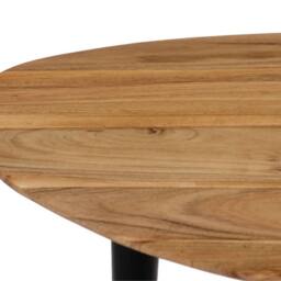 Berkfield Home Beautiful Coffee Table Set 3 Pieces Solid Acacia Wood in Brown - thumbnail 9