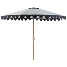 Wyld and Coco Garden Market Parasol Grey 2.70m Adjustable Canopy Aluminium Pole - thumbnail 2