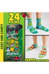 Teenage Mutant Ninja Turtles Socks Advent Calendar Christmas Gift - thumbnail 5