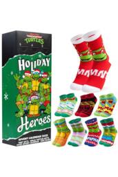 Teenage Mutant Ninja Turtles Socks Advent Calendar Christmas Gift - thumbnail 1