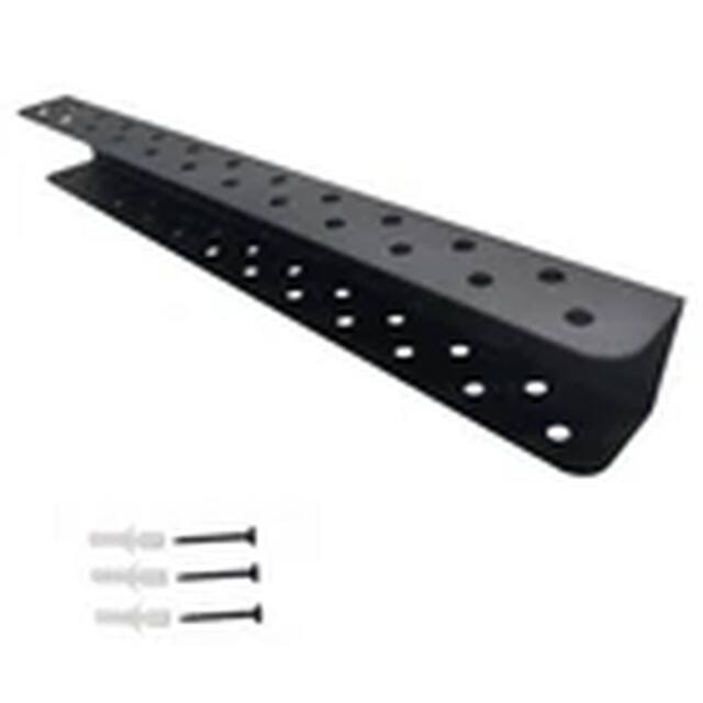 EONLION 2Pcs Wall Mounted Screwdriver Organizer Tool Storage Rack in Black - image 1