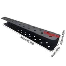 EONLION 2Pcs Wall Mounted Screwdriver Organizer Tool Storage Rack in Black - thumbnail 2