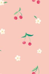 Hoopla Walls Cherry Dance 10m Matt Wallpaper in Pink - thumbnail 3
