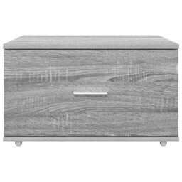 Berkfield Home Drawer Cabinet Grey Sonoma Engineered Wood Medium Drawer Cabinet - thumbnail 5
