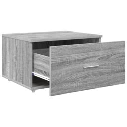 Berkfield Home Drawer Cabinet Grey Sonoma Engineered Wood Medium Drawer Cabinet - thumbnail 4