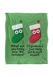 David Olenick A Full Schedule Silky Touch Super Soft Throw Blanket 152 X 127 cm in White - thumbnail 1