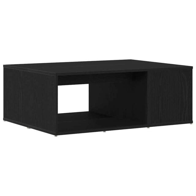 Berkfield Home Coffee Table Black Oak 90x67x33 cm Engineered Wood - Size: 90 x 67 x 33 cm - image 1
