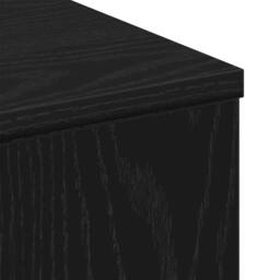 Berkfield Home Coffee Table Black Oak 90x67x33 cm Engineered Wood - Size: 90 x 67 x 33 cm - thumbnail 8