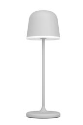 Eglo Mannera Cordless Grey Indoor or Outdoor Table Lamp in White - thumbnail 1