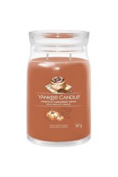 Yankee Candle Pumpkin Cinnamon Swirl Signature Large Jar Candle - thumbnail 1