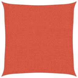 Berkfield Home Sunshade Sail 160 g/m¬≤ Square Terracotta 2.5x2.5 m HDPE - thumbnail 2