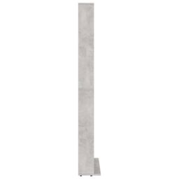 Berkfield Home CD Cabinet Concrete Grey 102x16x177.5 cm Engineered Wood - thumbnail 5