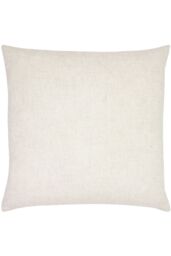 Furn Mono Face Abstract Tufted Linen Cushion in Cream - Size: 50 cm x 50 cm - thumbnail 2