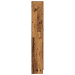 Berkfield Home Highboard Old Wood 82.5x30.5x185 cm Engineered Wood in Brown - thumbnail 4