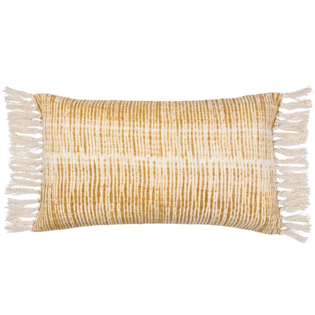 Yard Sono Ink Abstract Cushion in Yellow - Size: 40 cm x 60 cm - image 1