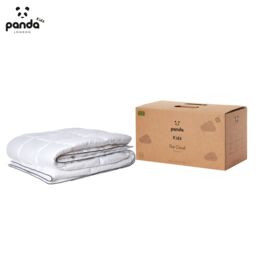Panda London Cloud Bamboo Duvet - Kids in White - Size: Junior