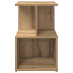 Berkfield Home Elegant Bedside Cabinet Artisan Oak 35x35x55 cm Engineered Wood in Brown - Size: 35 x 35 x 55 cm - thumbnail 5