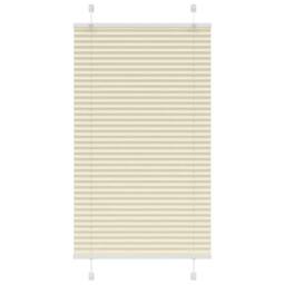 Berkfield Home Pleated Blind Cream 75x150 cm Fabric Width 74.4 cm Polyester - thumbnail 2