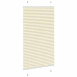 Berkfield Home Pleated Blind Cream 75x150 cm Fabric Width 74.4 cm Polyester - thumbnail 4