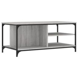 Berkfield Home Coffee Table Grey Sonoma 100x50x45 cm Engineered Wood - Size: 100 x 50 x 45 cm - thumbnail 6