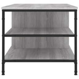 Berkfield Home Coffee Table Grey Sonoma 100x50x45 cm Engineered Wood - Size: 100 x 50 x 45 cm - thumbnail 5