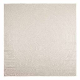 Berkfield Home Rug ZIZUR Cream 240x240 cm Jute Look Indoor & Outdoor - Size: Medium - thumbnail 3