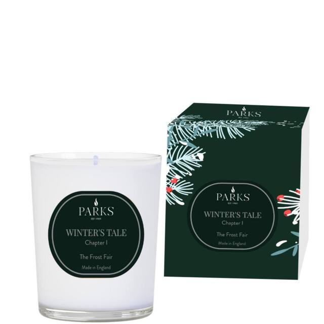 Parks Candles PARKS WINTERS TALE 180G CANDLE CHAPTER I THE FROST FAIR in Green - Size: 200g