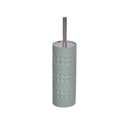 Showerdrape Maison Soft Green or White Shimmer Toilet Brush - thumbnail 3
