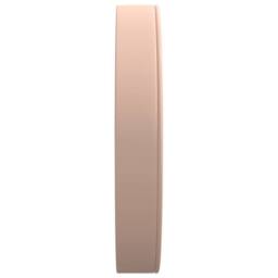 Berkfield Home Wall Clock Gold & White √ò29.5 cm Polystyrene & Glass in Rose Gold - thumbnail 4