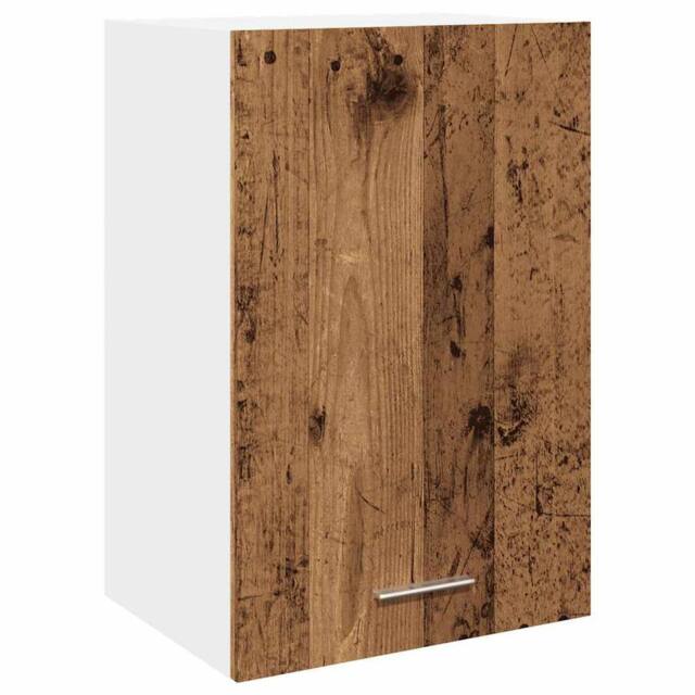 Berkfield Home Hanging Cabinet Lyon Old Wood 40x31x60 cm Engineered Wood in Brown - Size: 40 x 31 x 60 cm - image 1