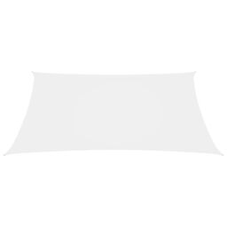 Berkfield Home Sunshade Sail Oxford Fabric Square 6x6 m White - thumbnail 2