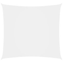 Berkfield Home Sunshade Sail Oxford Fabric Square 6x6 m White - thumbnail 1