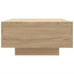 Berkfield Home Coffee Table Sonoma Oak 90x60x31 cm Engineered Wood in Brown - Size: 90 x 60 x 31 cm - thumbnail 6