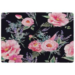 Benjamin Tate Design Watercolour Painting Of Flowers Rug in Natural - Size: Large - thumbnail 1