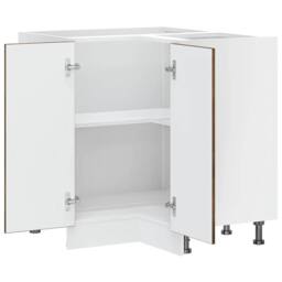 Berkfield Home Kitchen Corner Base Cabinet Kalmar Smoked Oak Engineered Wood in Brown - thumbnail 5