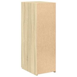 Berkfield Home Sideboard Sonoma Oak 30x42.5x93 cm Engineered Wood in Brown - thumbnail 6