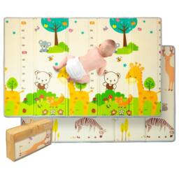 Yum Yums 200x150cm Soft Waterproof Baby Play Mat - My Animal Friends Design - Size: 200x150 cm - thumbnail 8