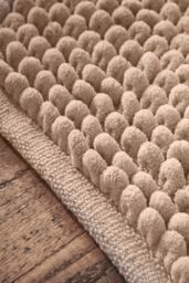 Bianca 'Aspen Bobble' Bath Mat in Natural - thumbnail 2