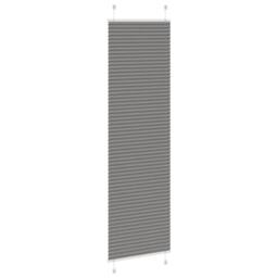 Berkfield Home Pleated Blind Anthracite 55x200 cm Fabric Width 54.4 cm Polyester in Dark Grey - thumbnail 4