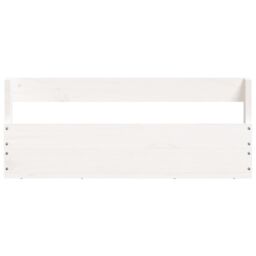 Berkfield Home Wall-mounted Shoe Racks 2 pcs White 59x9x23 cm Solid Wood Pine - Size: 59 x 9 x 23 cm - thumbnail 6
