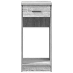 Berkfield Home Computer Tower Stand with Drawer Grey Sonoma 35x45x77 cm - Size: 35 x 45 x 77 cm - thumbnail 5