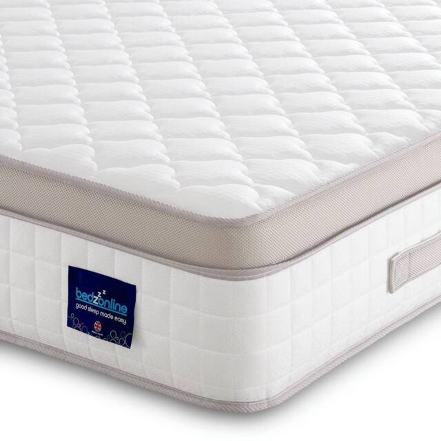 Bedzonline Premium Hybrid Maxi Cool Prime - 2FT6 Small Single in Beige - image 1