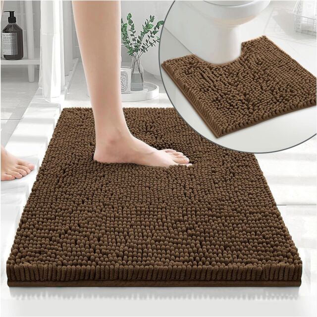 GAVENO CAVAILIA Loop Bath Mat in Brown - image 1