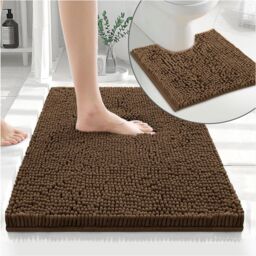 GAVENO CAVAILIA Loop Bath Mat in Brown