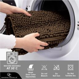 GAVENO CAVAILIA Loop Bath Mat in Brown - thumbnail 6